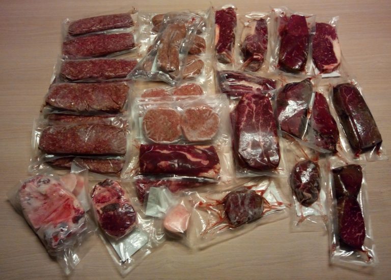 Vleesch-pakket standaard