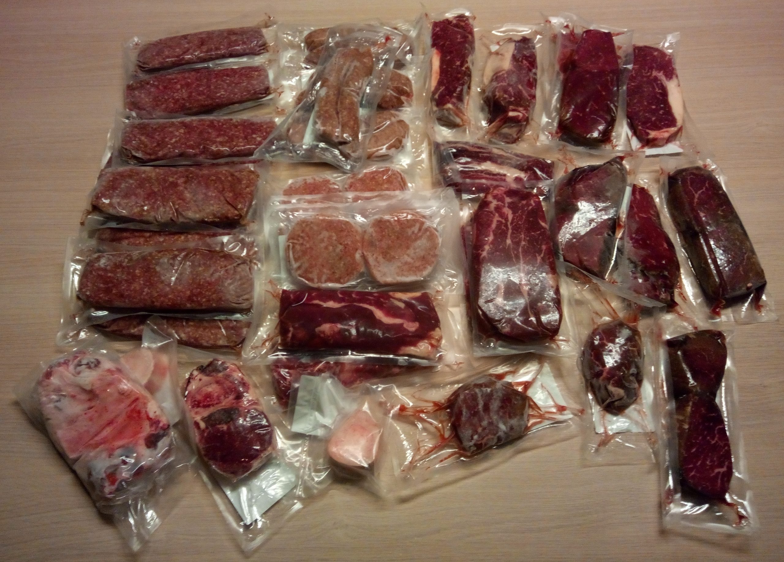 Vleespakketten